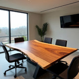 Live Edge Parota Conference Table