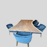 Live Edge Acacia Single Slab Table