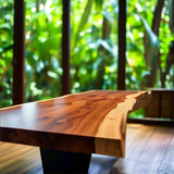 Live Edge Cherry Conference Table