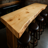 Live Edge Spruce Bar Top