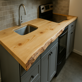 Live Edge Spruce Countertop