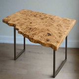 Live Edge Mapa Burl Desk