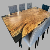 Live Edge Jointed Maple Dining Table