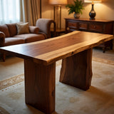 Live Edge Ambrosia Maple Desk