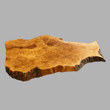 Live Edge Mapa Burl Bar Top