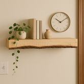 Live Edge Sycamore Shelving