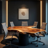 Live Edge Parota Conference Table
