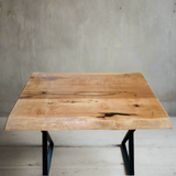 Live Edge Maple Desk