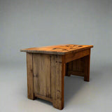 Live Edge Beetle Killed Pine Desk