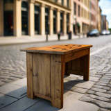 Live Edge Beetle Killed Pine Desk