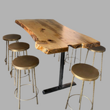 Live Edge Maple Bar Top