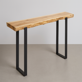 Live Edge Hickory Console Table