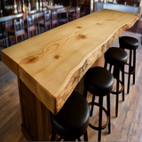 Live Edge Spruce Bar Top
