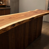 Live Edge Oak Bar Top