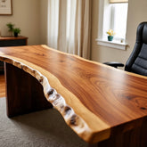 Live Edge Red Oak Desk