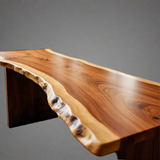 Live Edge Red Oak Desk