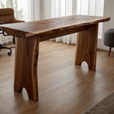Live Edge Teak Desk