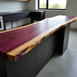 Live Edge Purpleheart Countertop