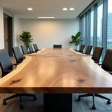 Live Edge Sycamore Conference Table