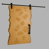 Live Edge Mapa Burl Door