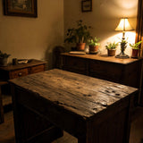 Live Edge Beetle Killed Pine Desk