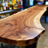 Live Edge Ambrosia Maple Bar Top