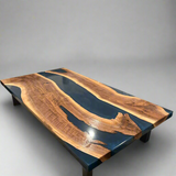 Live Edge River Black Walnut Coffee Table
