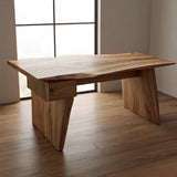 Live Edge White Oak Desk