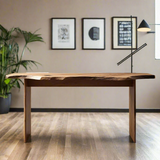 Live Edge White Oak Desk