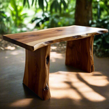 Live Edge Hickory Desk