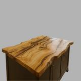 Live Edge Beetle Killed Pine Countertop