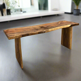 Live Edge Acacia Console Table