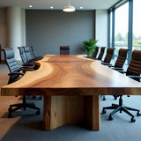 Live Edge Hickory Conference Table