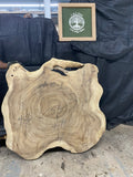 Live Edge Acacia Slab 53"Lx44 3/4-48 1/2"Wx4"T