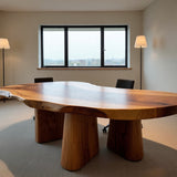 Live Edge White Oak Conference Table