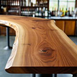 Live Edge Parota Bar Top