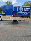 Live Edge Black Walnut Slab 167"Lx15-24 1/2"Wx3"T