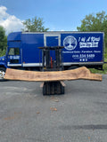 Live Edge Black Walnut Slab 147"Lx9-20"Wx3"T