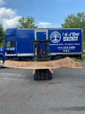 Live Edge Black Walnut Slab 147"Lx14-21"Wx3"T