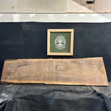 Live Edge Black Walnut Slab 96"Lx23-25"Wx3"T