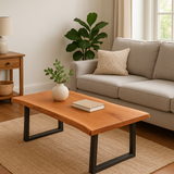 Live Edge Red Oak Coffee Table
