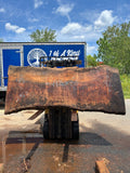 Live Edge Copper Beech Slab 99 1/2"L x 38-45"W x 2 3/4"W