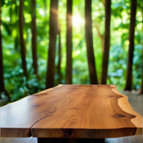 Live Edge White Oak Conference Table