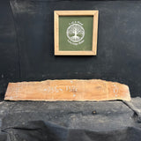 Live Edge Cherry Slab 73 1/2"Lx10-13 1/2"Wx2"T