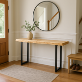 Live Edge Spruce Console Table