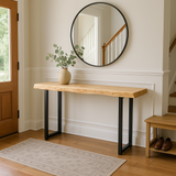Live Edge Spruce Console Table