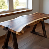 Live Edge Elm Desk