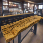 Live Edge Beetle Killed Pine Bar Top