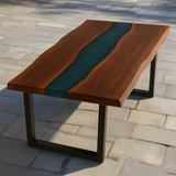 Live Edge River Ipe Dining Table