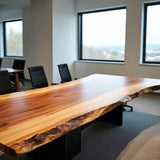 Live Edge Parota Conference Table